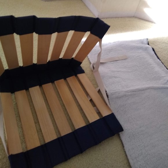 Vintage 90s Travel Sports Stadium Bleacher Chair w/Back Support NWT - Picture 3 of 13